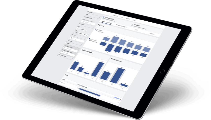 corporate website design  in tablet