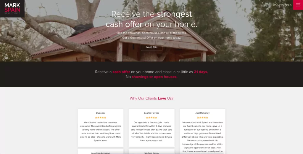 example of Real Estate Web